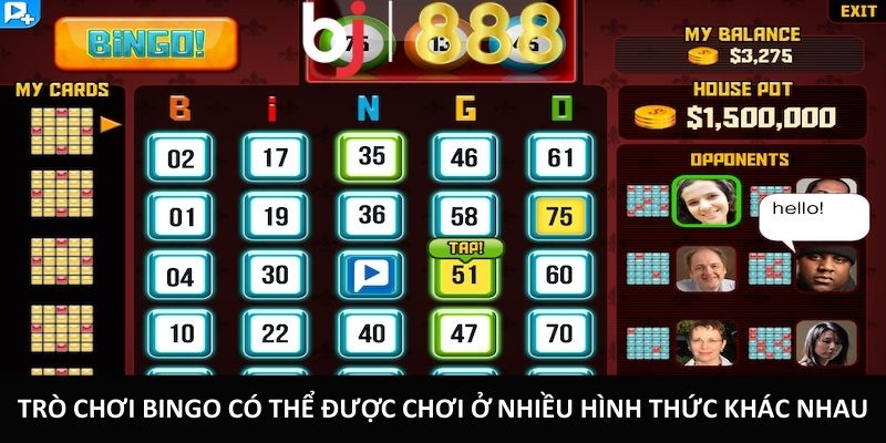Cách Chơi Bingo Live Chi Tiết Từ A Đến Z Tại BJ888 Trò chơi Bingo có thể được chơi ở nhiều hình thức khác nhau