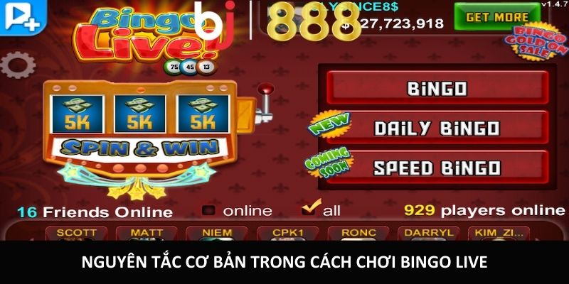 Cách Chơi Bingo Live Chi Tiết Từ A Đến Z Tại BJ888 Nguyên tắc cơ bản trong cách chơi Bingo Live